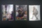 3 Hockey Autographed Cards