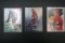 3 Detroit Red Wings Autographed Cards