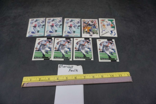 Marshall Faulk NFL Football Cards