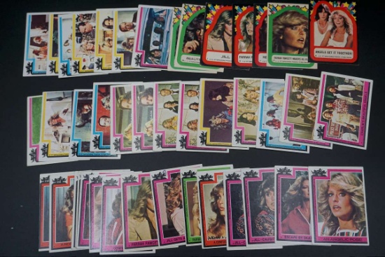 43 Charlie's Angels Cards. 1977