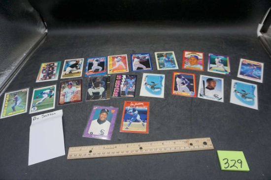 Bo Jackson MLB Baseball Cards