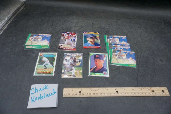 Chuck Knoblauch MLB Baseball Cards
