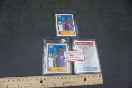 03-04 Bazooka Chris Bosh Rookie NBA Basketball Cards