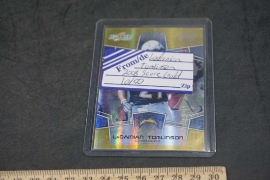 2008 Score Gold LaDainian Tomlinson