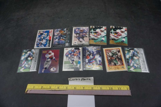 Curtis Martin NFL Football Cards