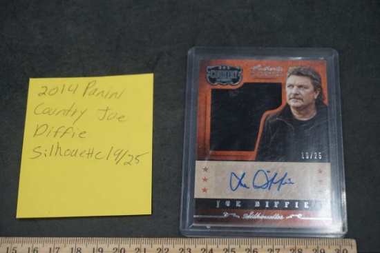 2014 Panini Country Joe Diffie Silhouette