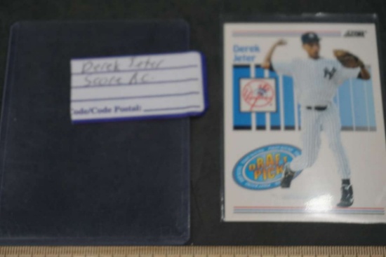 Derek Jeter Score Rookie Card