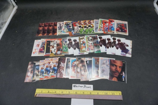Warren Moon NFL Football Cards