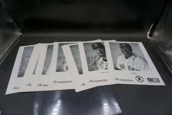 MLB Red Sox Autographed Shots