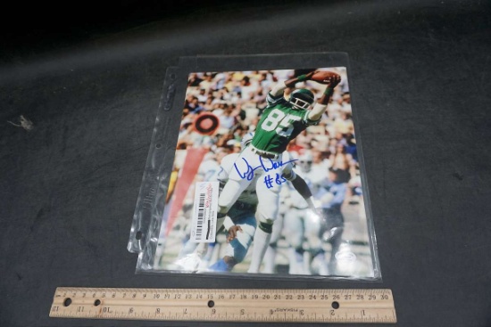 Wesley Walker Autographed Photo