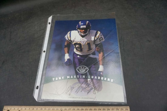 Tony Martin Autographed Photo