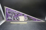 Corliss Williamson Signed Sacramento Kings Pennant