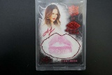 2015 Benchwarmer Sin City Kiss & Tell Athena Lundberg Red 1/1