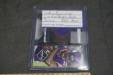 Sidney Rice Leaf Limited Rookie Autographed Card