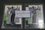 2001 Upper Deck Tiger Woods Golf E-cards