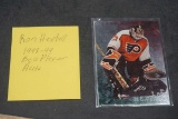1998-99 Ron Hextall Bea Player autographed Card