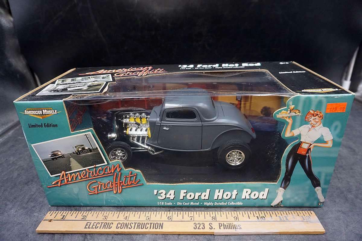 American Graffiti 1934 Ford hot rod. American | Proxibid