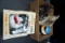 Antique White for Nite costume.In the original box. Sears Air compressor, vinyl tubing, and more.