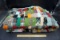 Handmade patchwork quilt.