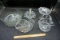 Glassware, Swan, Baskets, Bowls