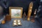 Bookends, Figures, Art, Frames