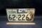 1972 South Dakota license plate.