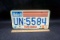Vintage South Dakota license plate.