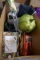Decor, books, camping skewers, Doctor Phil, Wooden trivet, and more.