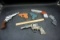 Toy guns.