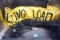 Long load sign, net, purple lights.