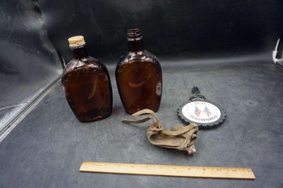 US Bicentennial Walldecor, bottles, Cornhusker.