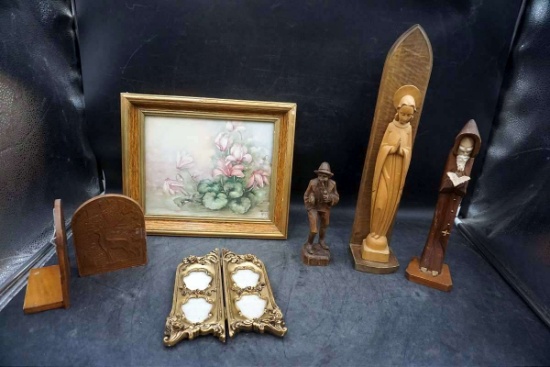 Bookends, Figures, Art, Frames