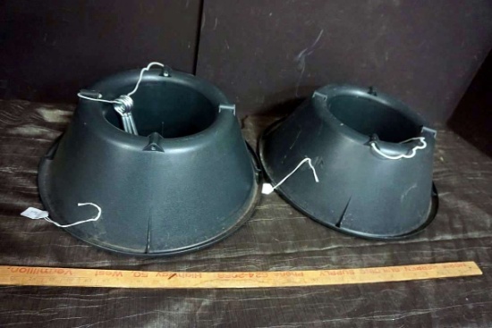 Christmas tree stands.