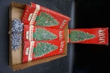 Vintage Christmas tinsel.