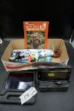 Locked iPad, Sony Dream machine, Nintendo controllers, anime, Mario, Star Wars, and more.