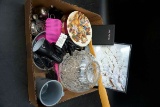 Glassware, artwork, Mary Kay, coffee cups, Rose Bowl.