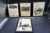 Framed Car Ads
