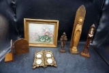 Bookends, Figures, Art, Frames