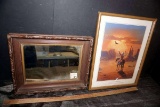 Mirror, artwork with broken glass.