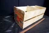 Wooden fruit crate.