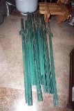 Metal posts. 19.