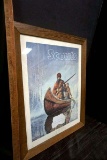 Scouts of the brigade. Boy Scouts artwork.