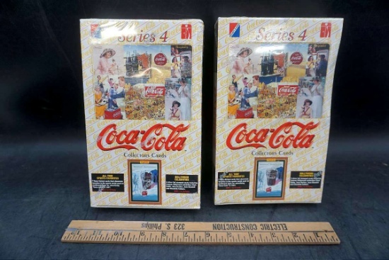 Series 4 Coca-Cola Card Sets x 2
