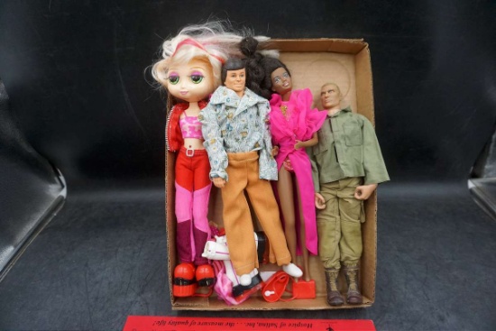 Barbie, Ken, Bratz Doll, GI Joe
