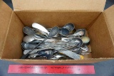 Box of Vintage Flatware