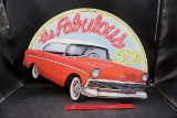 The Fabulous 50's Metal Sign Double-Sided