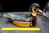 Duck Decoy w/ Medallion & Signature Ducks Unlimited