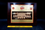 Minnesota Twins Plaque