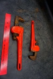 Pipe Wrenches x 2