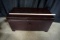Brown Ottoman/Coffee Table w/ liftable lid for storage